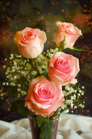 玫瑰花鲜花花朵摄影图