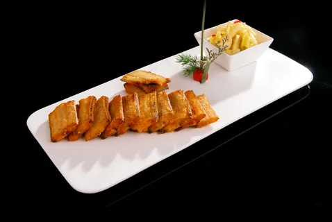 秘制干炸带鱼  68元