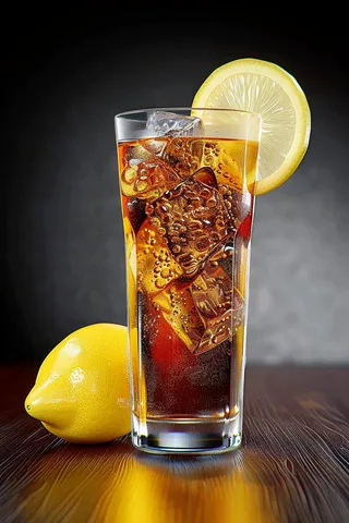 冰柠乐汽水饮料摄影图