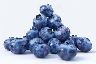 蓝莓水果摄影图