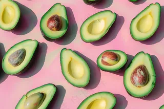 牛油果水果摄影图