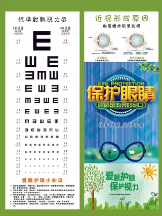 眼镜视力图