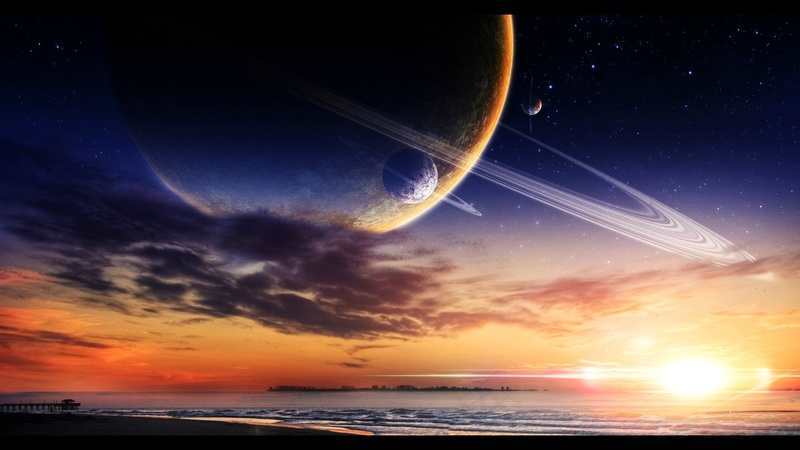 奇幻的美景
