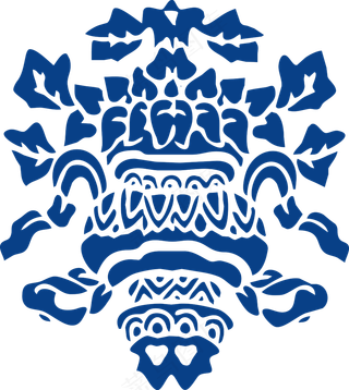 古代青花瓷图案花纹中国风图案祥云纹理传统图腾PNG免扣素材