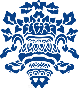 古代青花瓷图案花纹中国风图案祥云纹理传统图腾PNG免扣素材