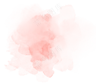 中国新年传统水墨晕染彩色免扣图片素材29