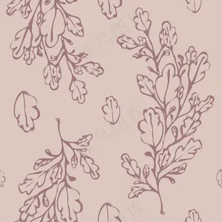 植物森系底纹