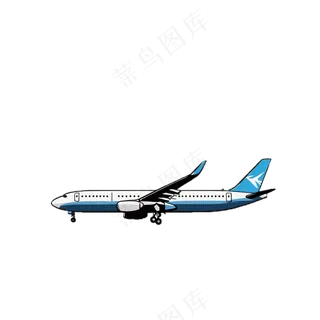 飞机 手绘 免抠透明底 (2)