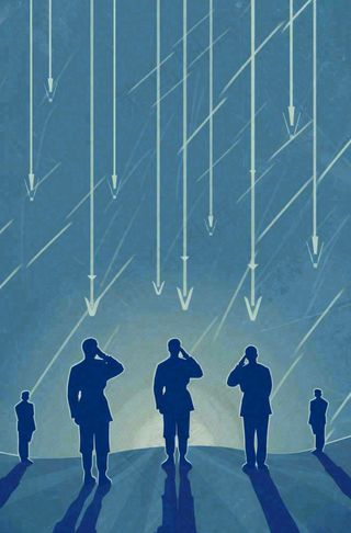 建军蓝色纹理简约军人剪影飞机插画背景