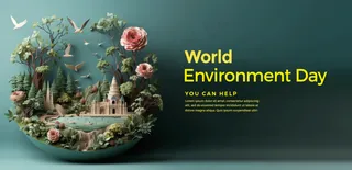 森林国外简约2.5D15海报