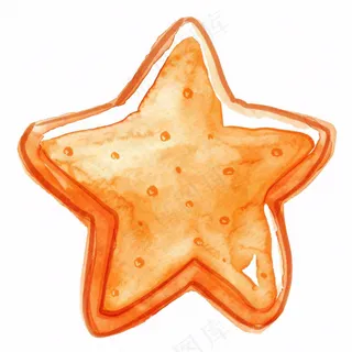 星星五角星天气卡通插画免抠