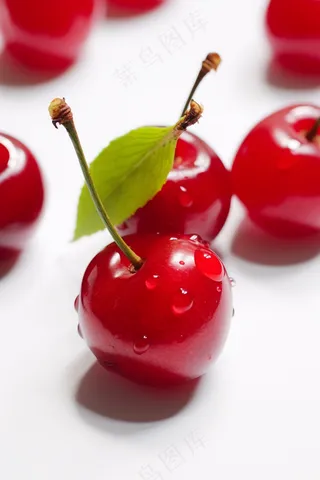 新鲜樱桃车厘子水果摄影图