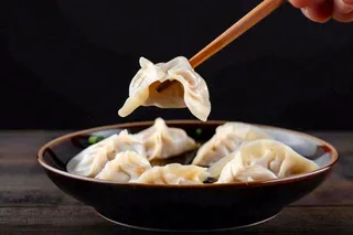 饺子中国传统美食冬至吃饺子摄影图