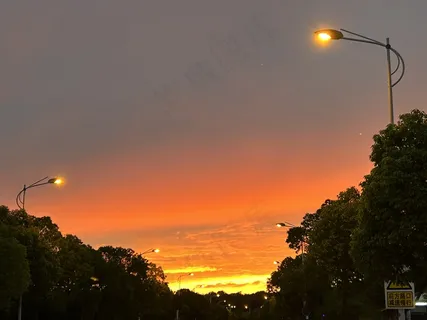 唯美的日落 唯美的日落