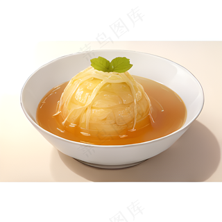 橙色果冻糕点美食西式29