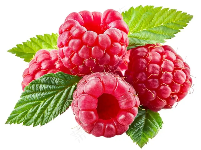 树莓水果摄影图免抠(1264x944)