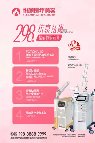 医美活动-欧洲之星海报