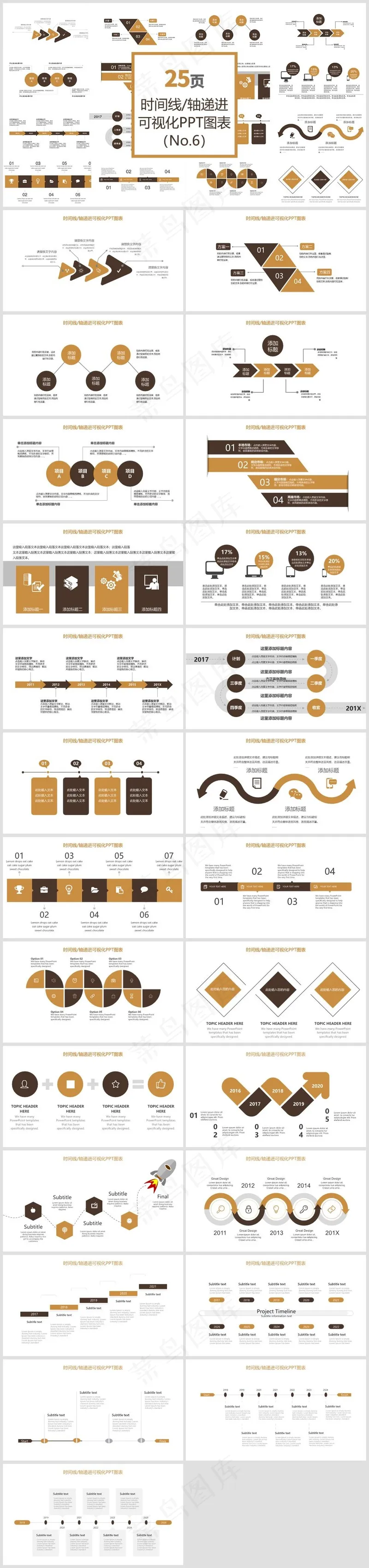 PPT模板丨工作总结丨大事记丨时间轴丨逻辑图标丨可视化图表041 PPT模板丨工作总结丨大事记丨时间轴丨逻辑图标丨可视化图表041