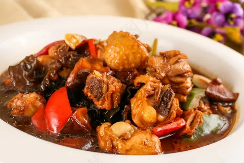 红烧鸡块美食 红烧鸡块美食