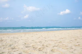 大海沙滩图片