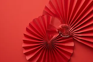 新年新春喜庆红色背景摄影图