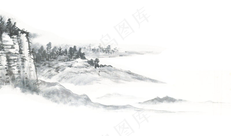 新中式水墨山水画141
