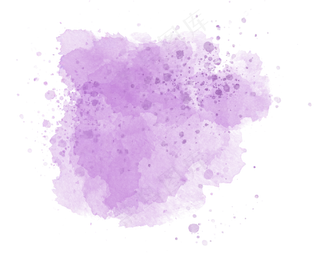 中国新年传统水墨晕染彩色免扣图片素材5