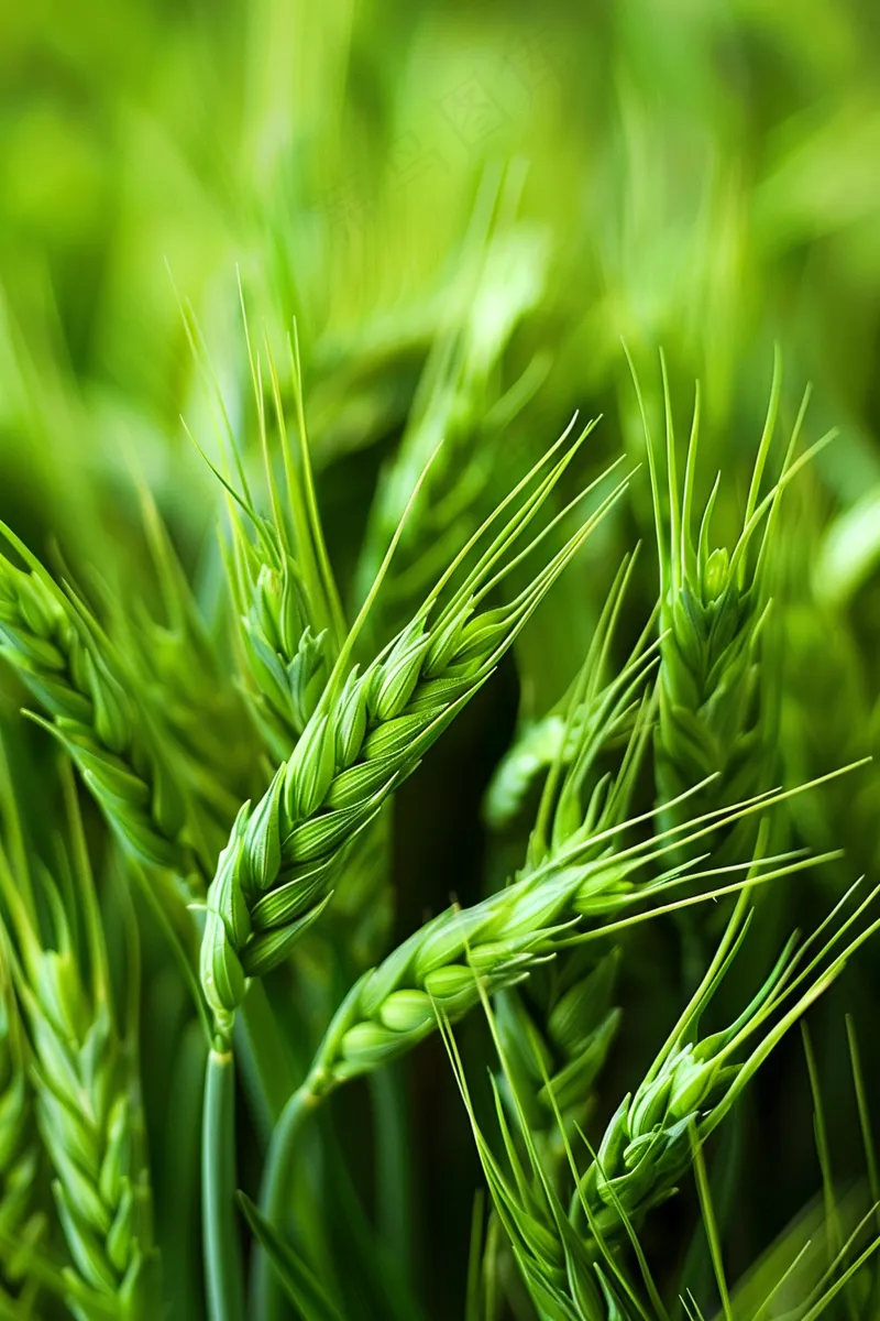 小麦麦穗芒种绿色小麦摄影图(2688x4032)