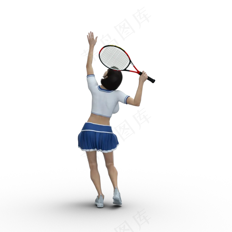 免抠网球体育运动人物