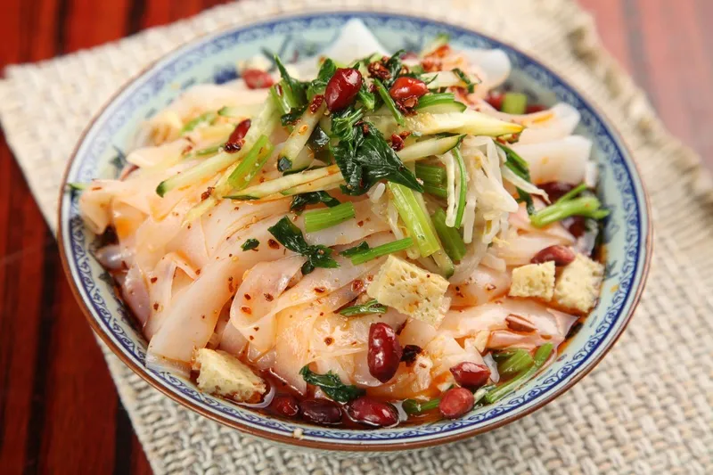 特色凉皮美食小吃