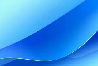 蓝色几何形线条科技背景