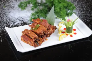 芳香排骨  46  味型：五香 主料：精仔排