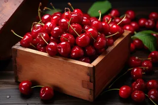 红樱桃车厘子水果新鲜摄影图