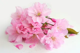 春日樱花花朵摄影图