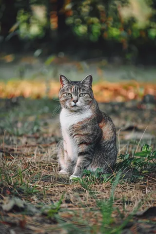 猫咪宠物猫可爱动物摄影图