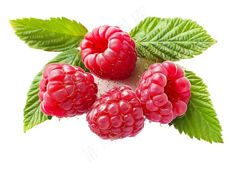 树莓水果摄影图免抠(1264x944)