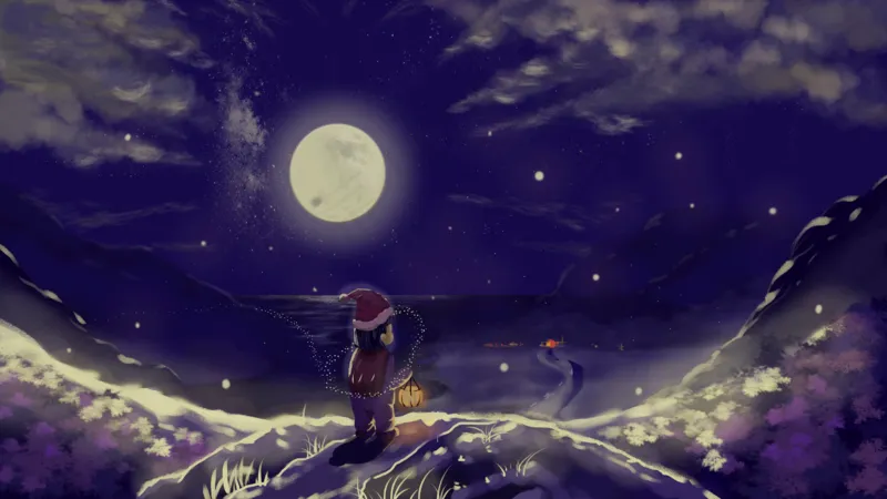 森系6浪漫海报背景psd模版下载