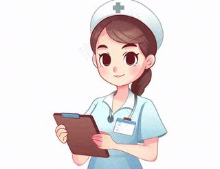 医疗医生护士人物卡通插画免抠