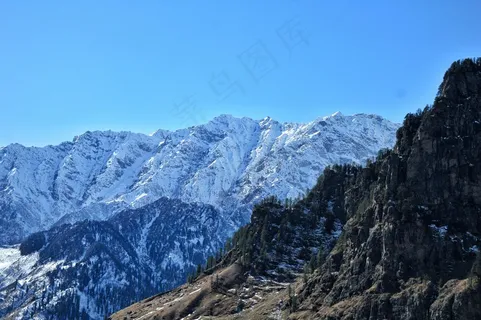 雪域里的雄峰 雪域里的雄峰