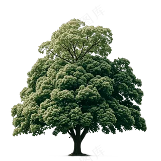 PSD免抠树泡桐树