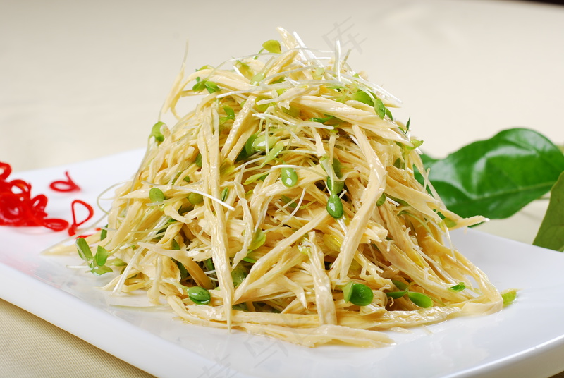 SNCLC0262香葱拌腐竹丝16元例味型：咸鲜味