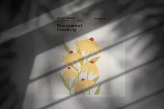 灰墙背景艺术展挂画样机8