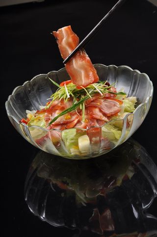 碧绿生菜拌耳片  28