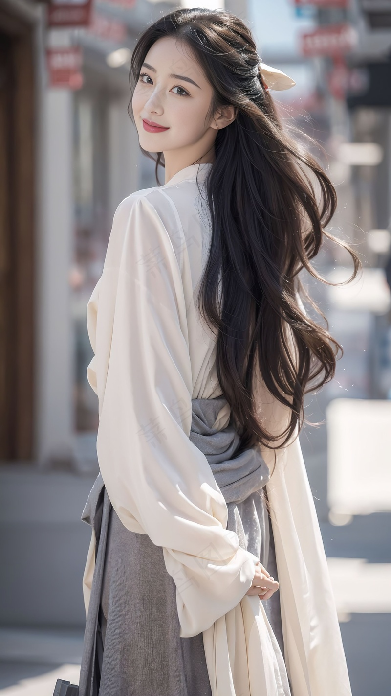 白月光美女AI设计
