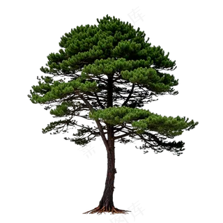 PSD免抠红豆杉树