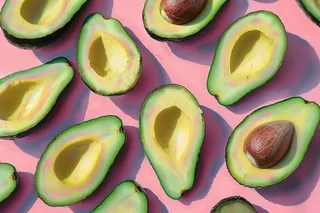 牛油果水果摄影图