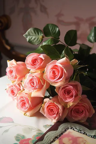 玫瑰花鲜花花朵摄影图