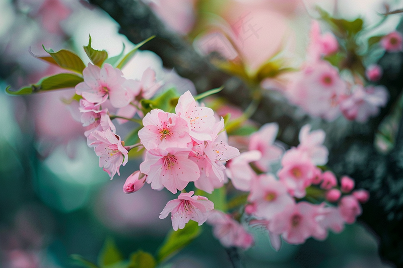 春日樱花花朵摄影图(4032x2688)