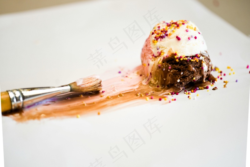 巧克力冰淇淋球