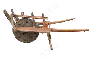 免抠推车独轮车